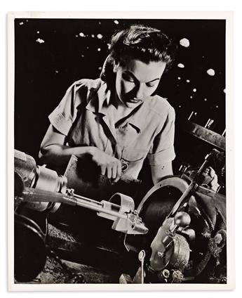 Womens Bureau U.S. Department of Labor, World War II. Thirteen Photographs.